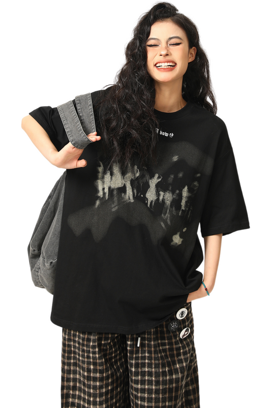 lazy alien tee