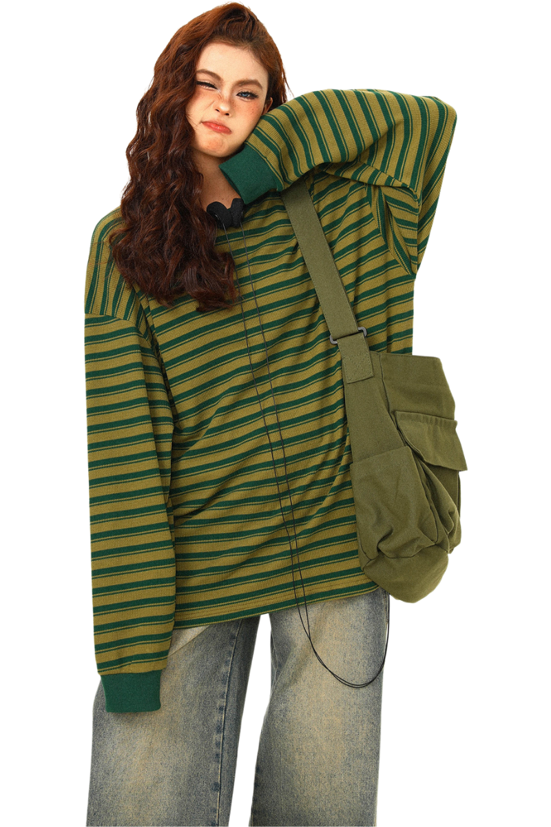 green hush longsleeve