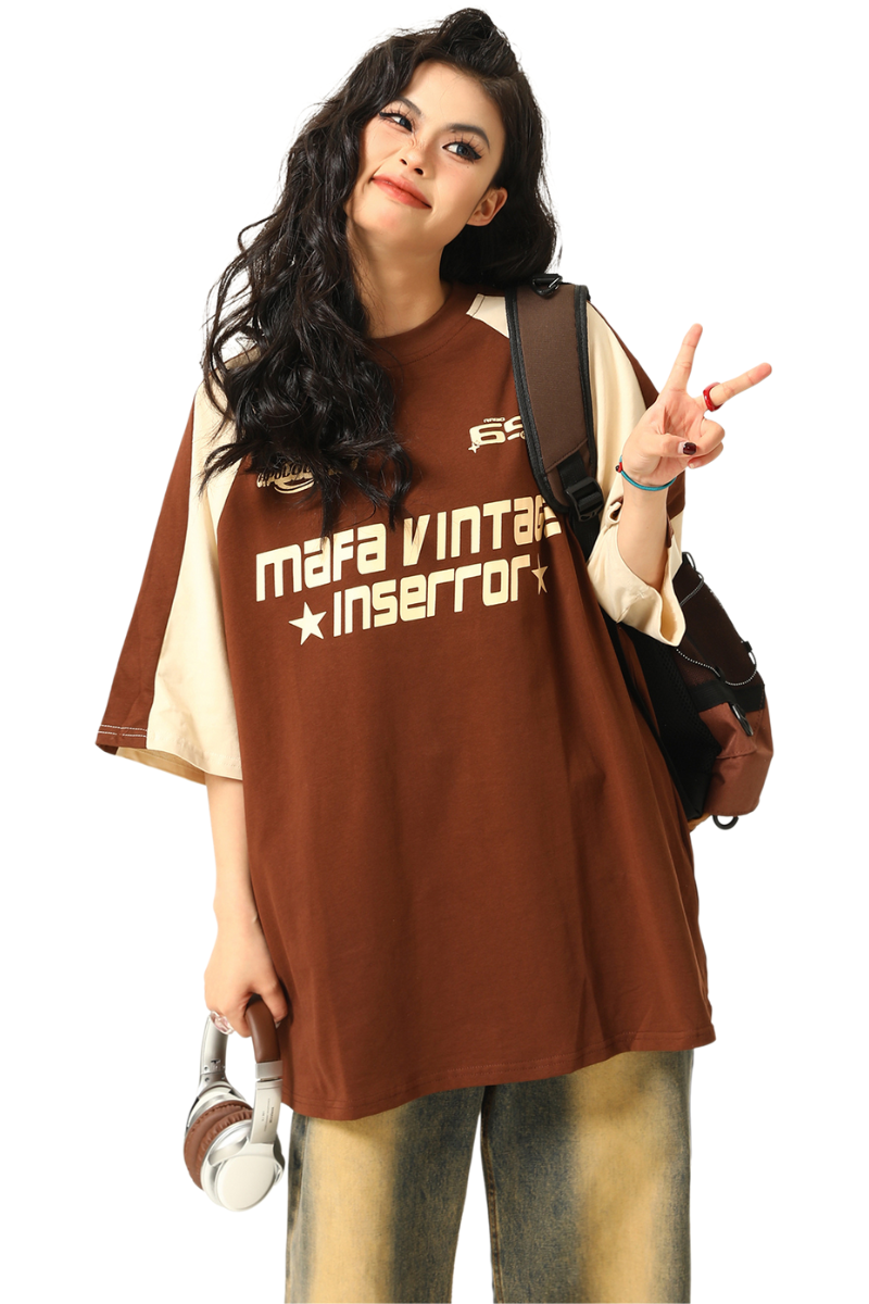 mafa vintage raglan tee