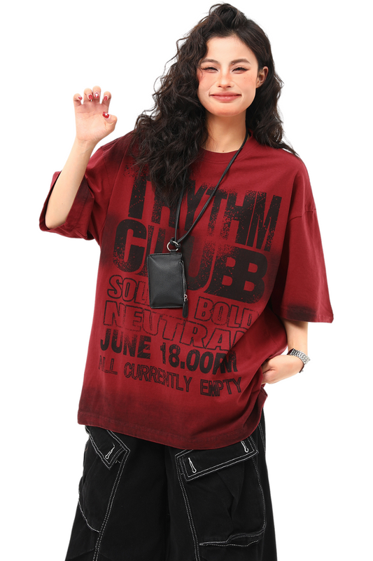 neutral rhythm tee