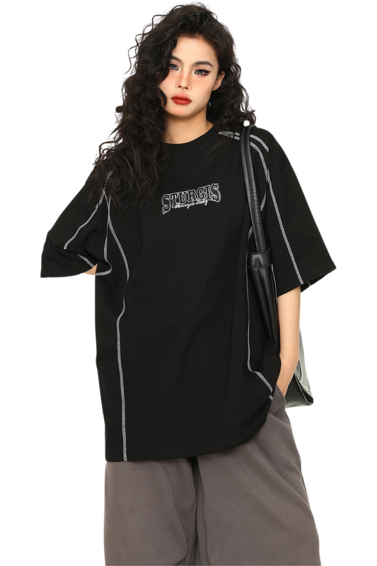 reverse stitch tee