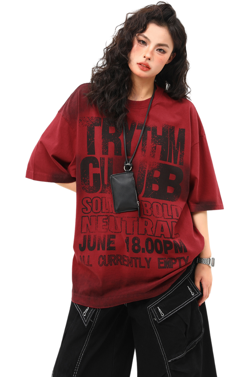 neutral rhythm tee