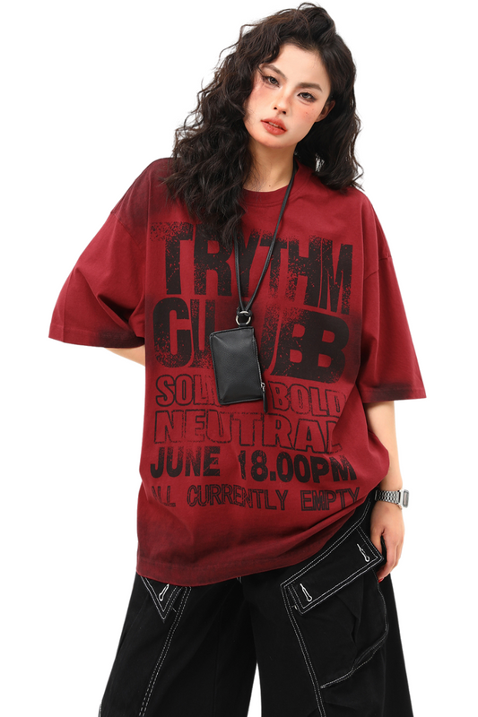 neutral rhythm tee