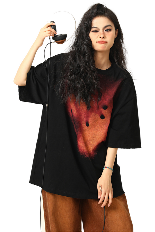 burnout blur tee
