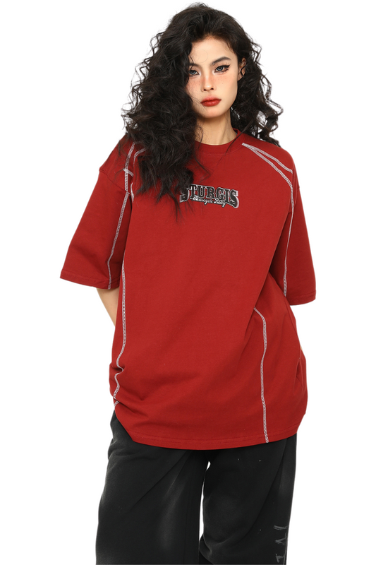 reverse stitch tee