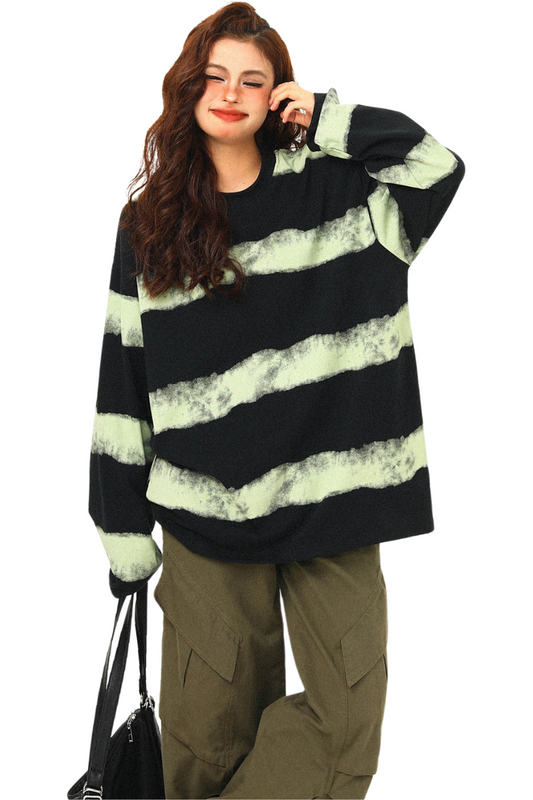 blur stripe longsleeve