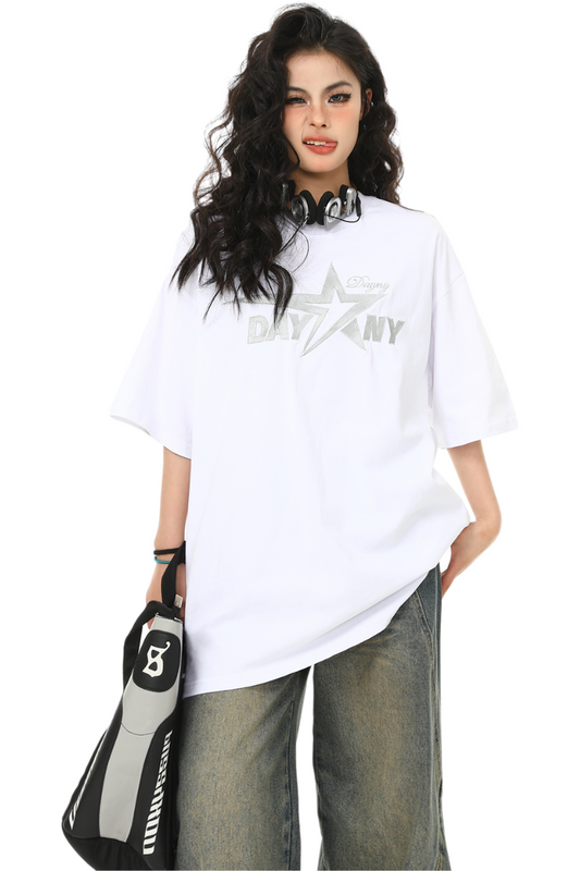 silver star tee