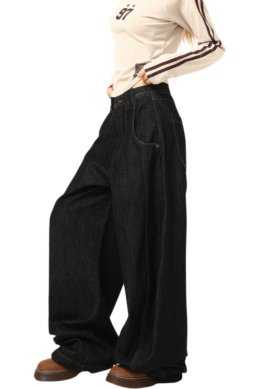 scimitar wide jeans