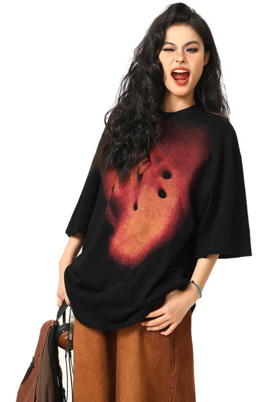 burnout blur tee