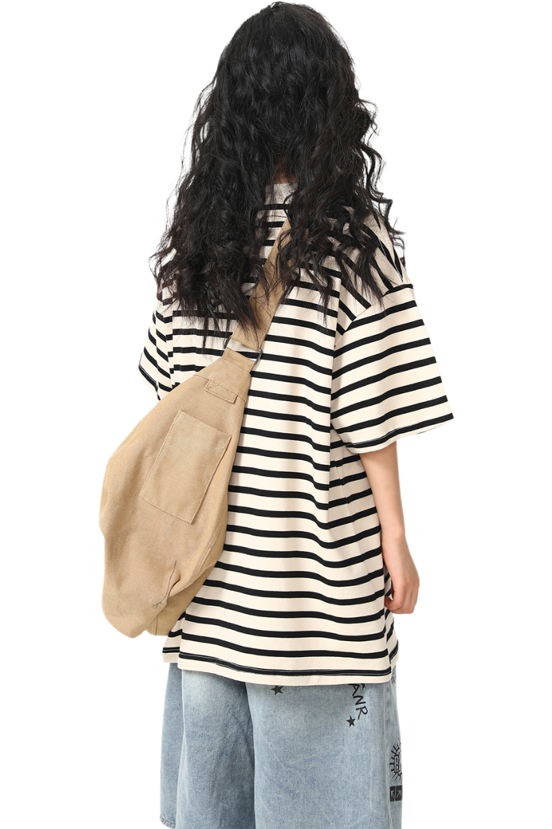 stripe heavy tee