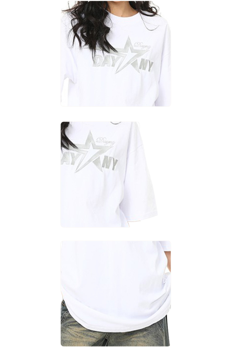 silver star tee