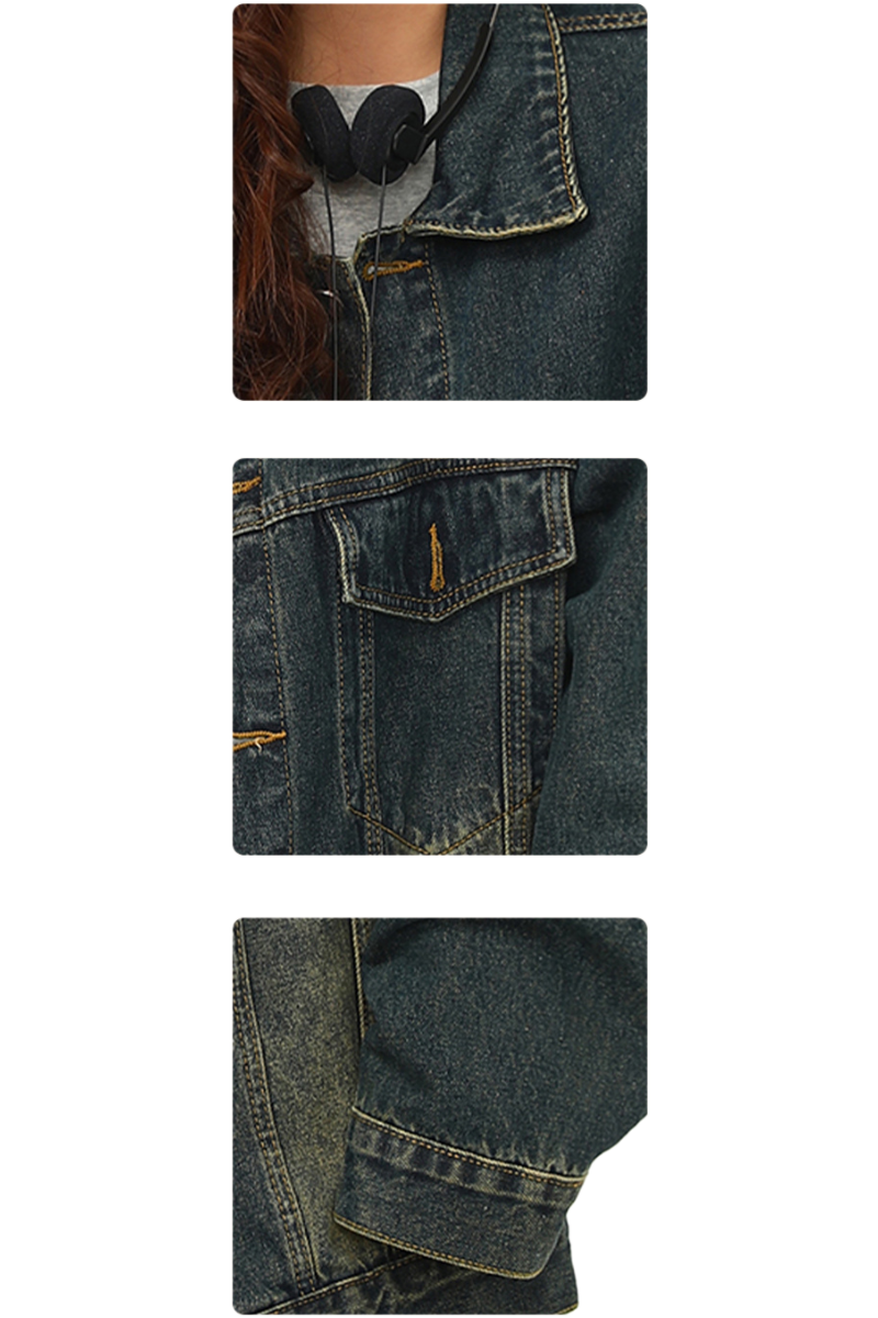 faded navy street jacket
