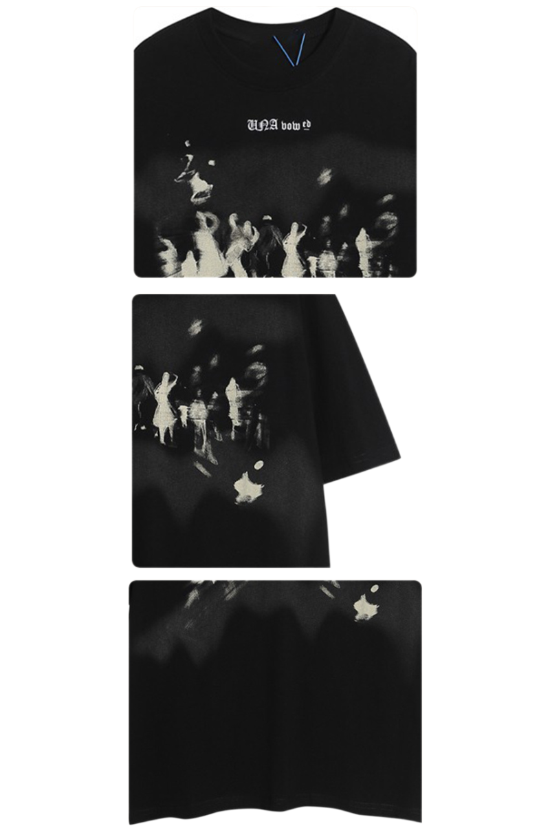 lazy alien tee