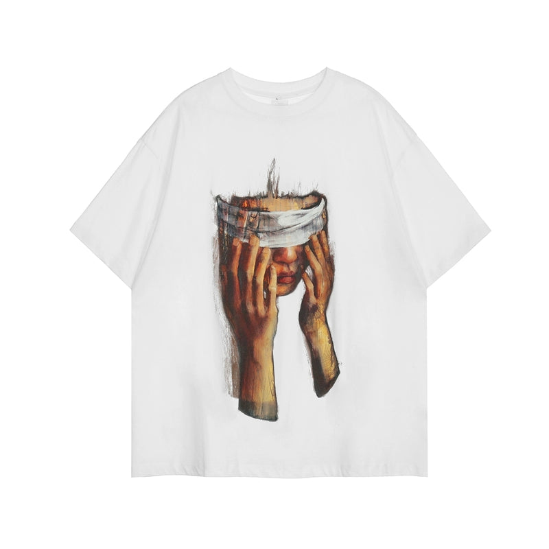 hands-off painted tee